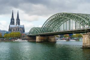 Sicht auf Köln